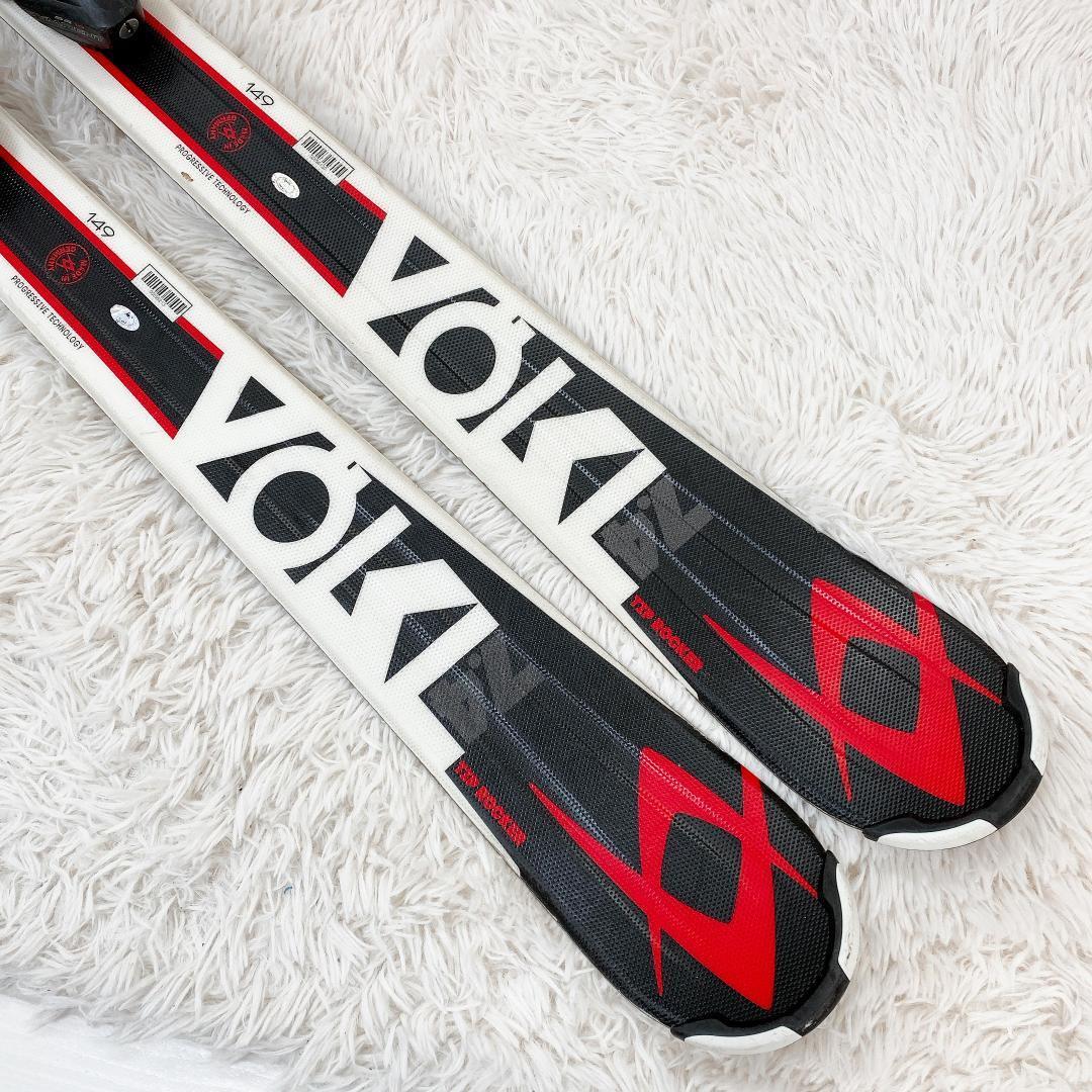 【初心者様推奨】VOLKL フォルクル RTM7.4 スキー 板 149cm カービング バインディング_画像2