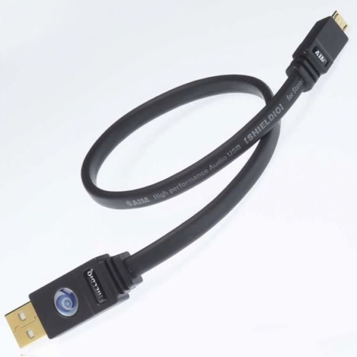 【 新品 】AIM エイム電子 / SHIELDIO USB UM1 / オーディオ 用 USBケーブル / 30cm 0.3m