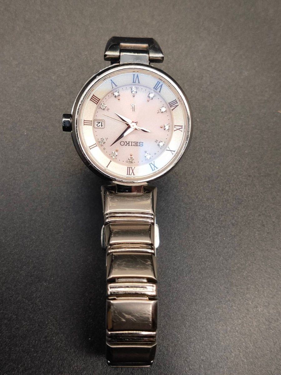 SEIKO ルキア 腕時計 1B22-0AR0 電波 チタン レディース SEIKO ルキア 腕時計 1B22-0AR0 電波 チタン レディース