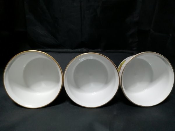 8CM 高さ5CM 美品◆ロイヤルウースター イヴシャム ココット 3個セット グラタン ROYAL WORCESTER