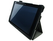 ARROWS Tab Q508/SE 防水 WindowsタブレットPC 拡張クレードルセット 今だけ新品オリジナルカバープレゼント_カバー使用例