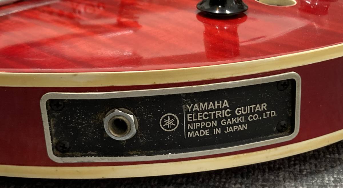 YAMAHA ヤマハ SA-30 セミアコギター セミアコタイプ エレキギター 赤系 楽器 弦楽器 ヴィンテージ 現状品_画像10