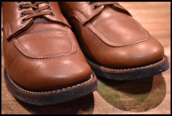 【8.5D 箱付 良品 18年】レッドウィング 8071 1930's スポーツ オックスフォード シガーリタン モックトゥ 短靴 ブーツ redwing HOPESMORE_画像6