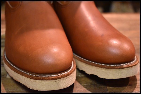 【8E 未使用 12年】レッドウィング 8866 ペコス 赤茶 オロラセット プルオン クッションソール ブーツ redwing pecos HOPESMORE_画像6