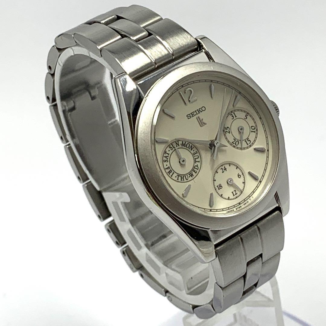 2056【美品 新品電池】 SEIKO LK 腕時計 レディース デイデイト 936 SEIKO LUKIA セイコー ルキア レディース 腕時計 デイデイト