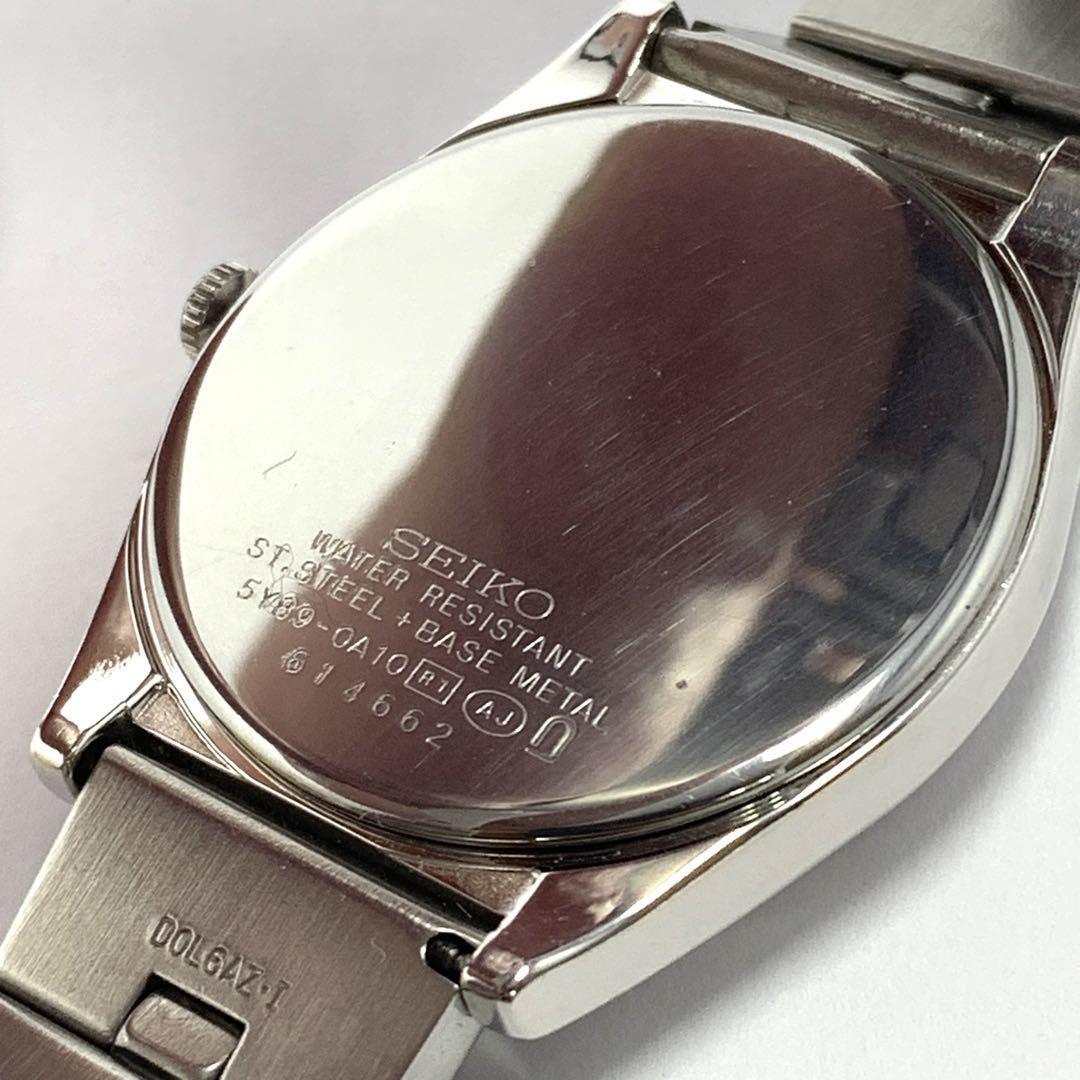 936 SEIKO LUKIA セイコー ルキア レディース 腕時計 デイデイト カレンダー 新品電池交換済 クオーツ式 ビンテージ レトロ アンティーク_画像9
