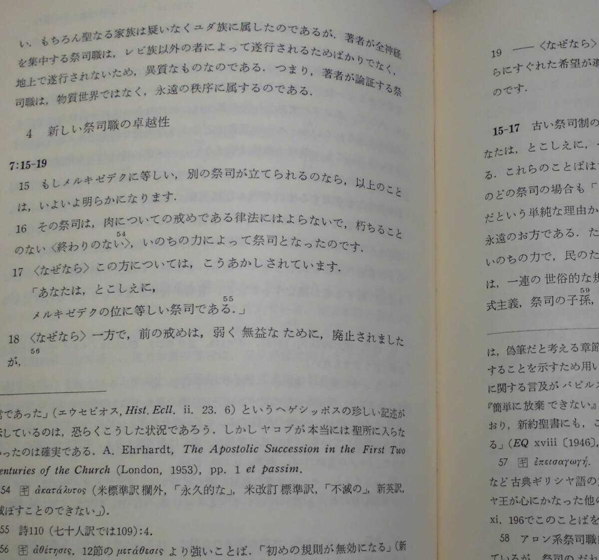 「ヘブル人への手紙―新約聖書注解」F.F.ブルース著 宮村武夫訳 聖書図書刊行会《未読品》／聖霊／謙遜／新約釈義／講解説教／新約神学／_画像5