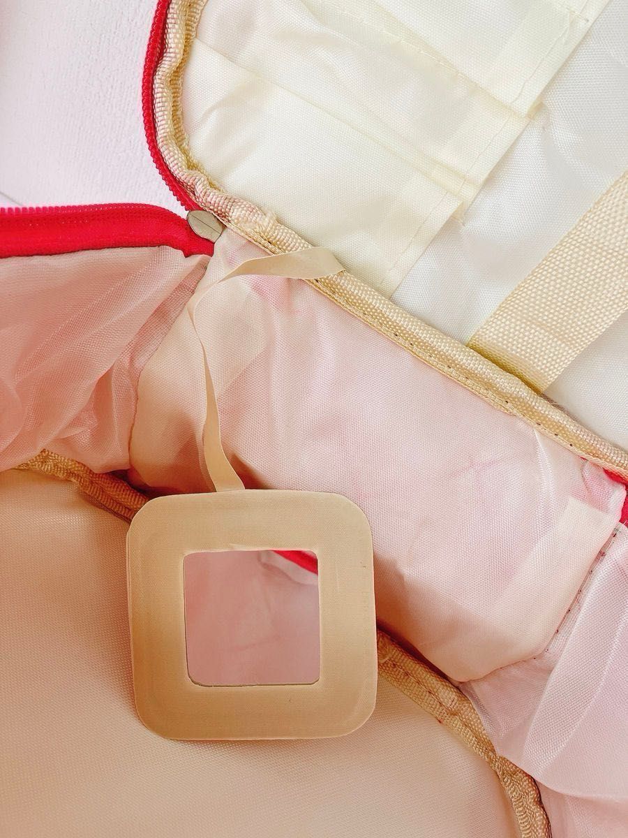 【新品】ピンク バニティポーチ 化粧ポーチ メイクボックス 大容量 バニティバッグ メイクポーチ バニティポーチ