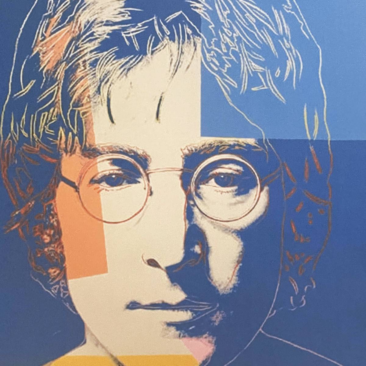 美品】アンディ・ウォーホル JOHN LENNON ジョンレノン 美品】アンディ・ウォーホル JOHN LENNON ジョンレノン