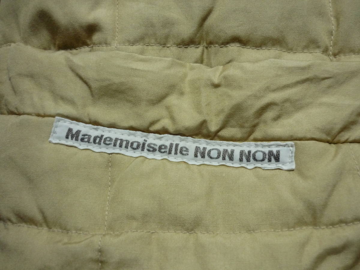 Mademoiselle NON NON　マドモアゼルノンノン　ダウンベスト　_画像4