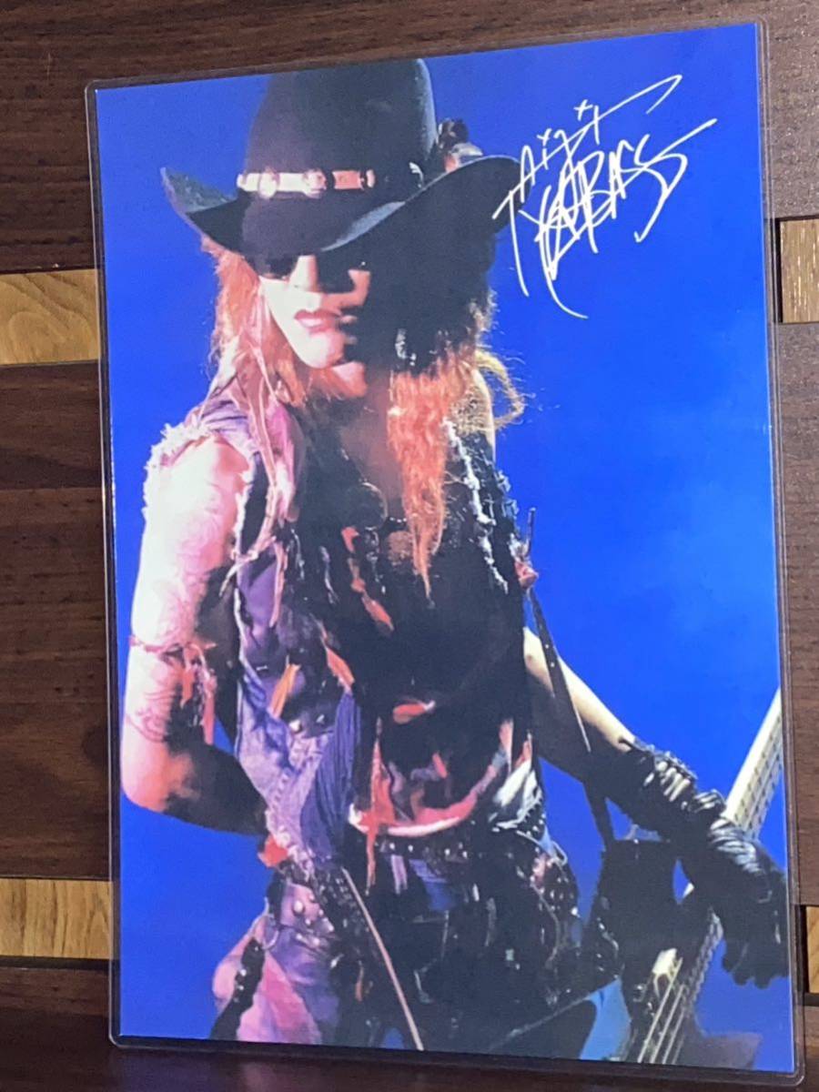 XJAPAN TAIJI ラミネート　ハンドメイド品_画像2