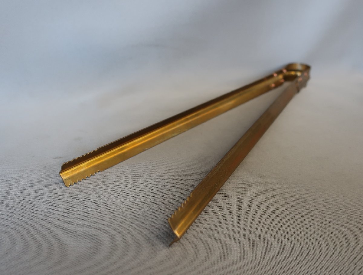 【アウトレット】　護摩箸　護摩火箸　全長約39.5㎝　真鍮　銅　K-924_画像9