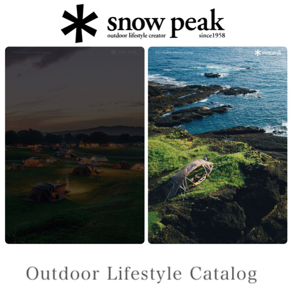 ★スノーピーク★カタログ5冊2023-19★新品未使用★ Outdoor Lifestyle Catalog パンフレット雪峰祭