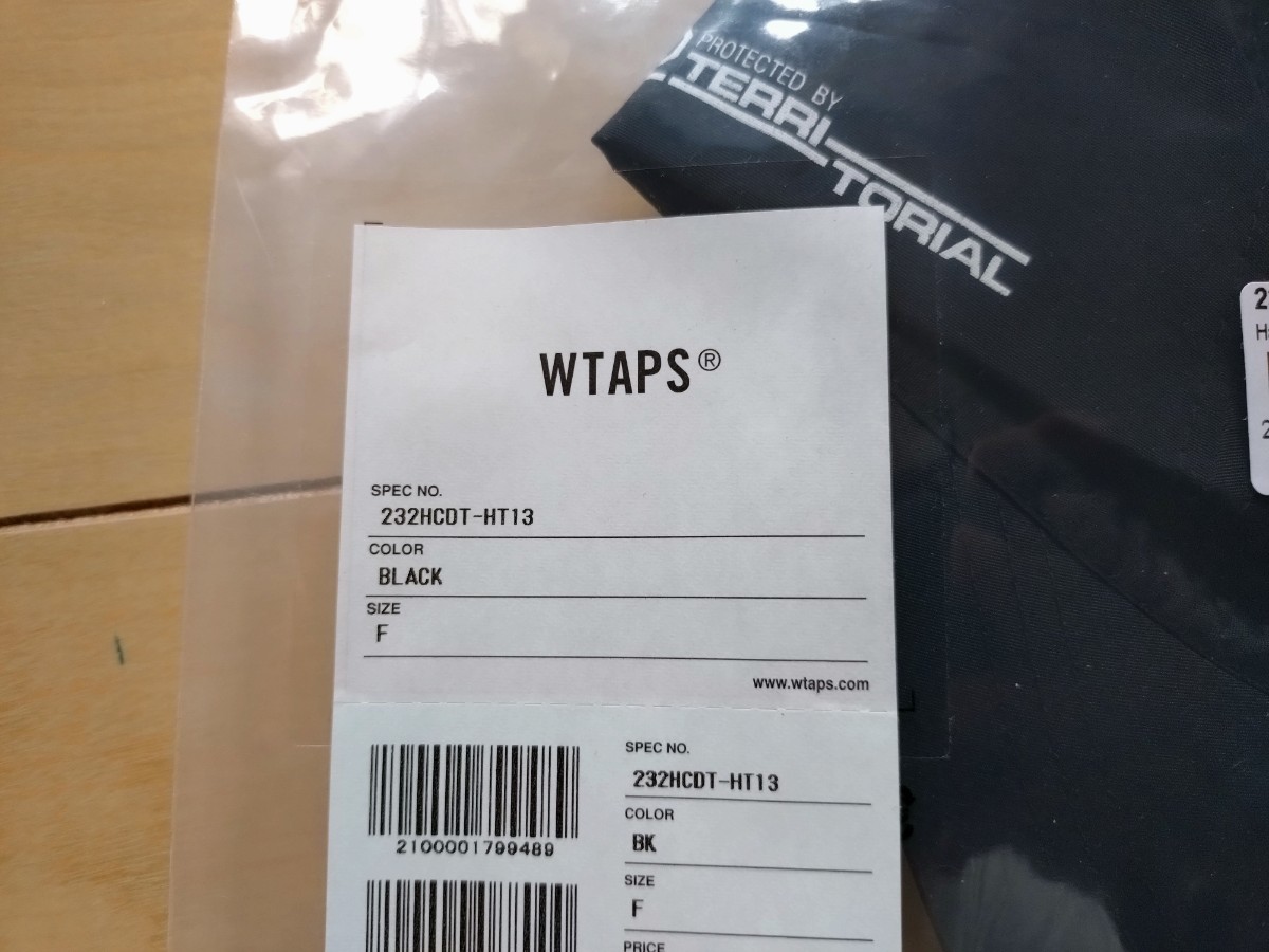 WTAPS T-5 02 CAP black NYLON.TAFFETA.BRACKETS ダブルタップス　ブラック　キャップ_画像2