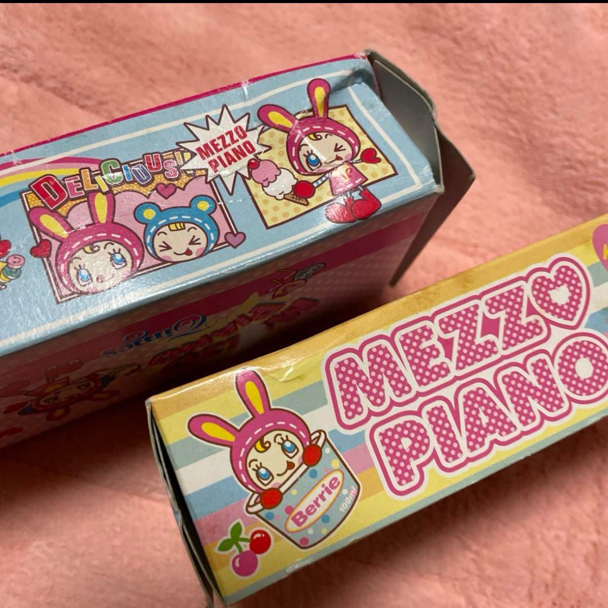 メゾピアノ　mezzo piano ティッシュ　ミニ　特典　ティッシュ箱　箱