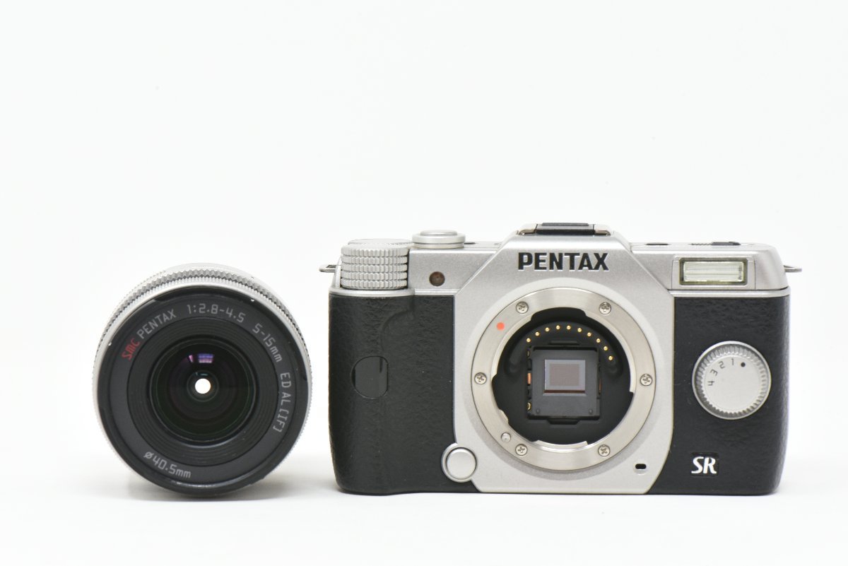 PENTAX Q10 SR デジタルカメラ ミラーレス / 5-15mm ZOOM レンズ付き　※通電確認済み_画像5