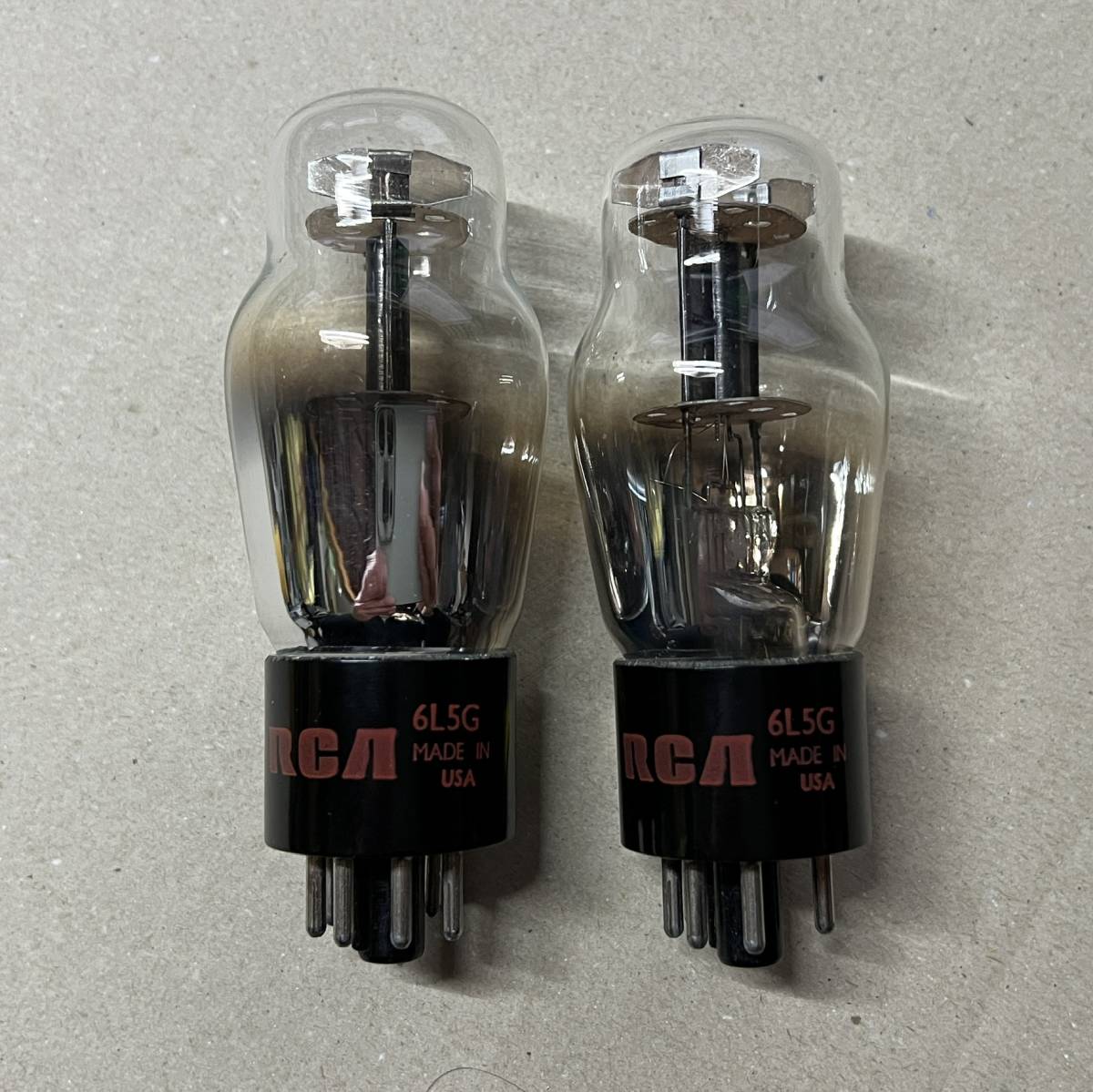 真空管 RCA 6L5G Made in USA 2本セットの画像2