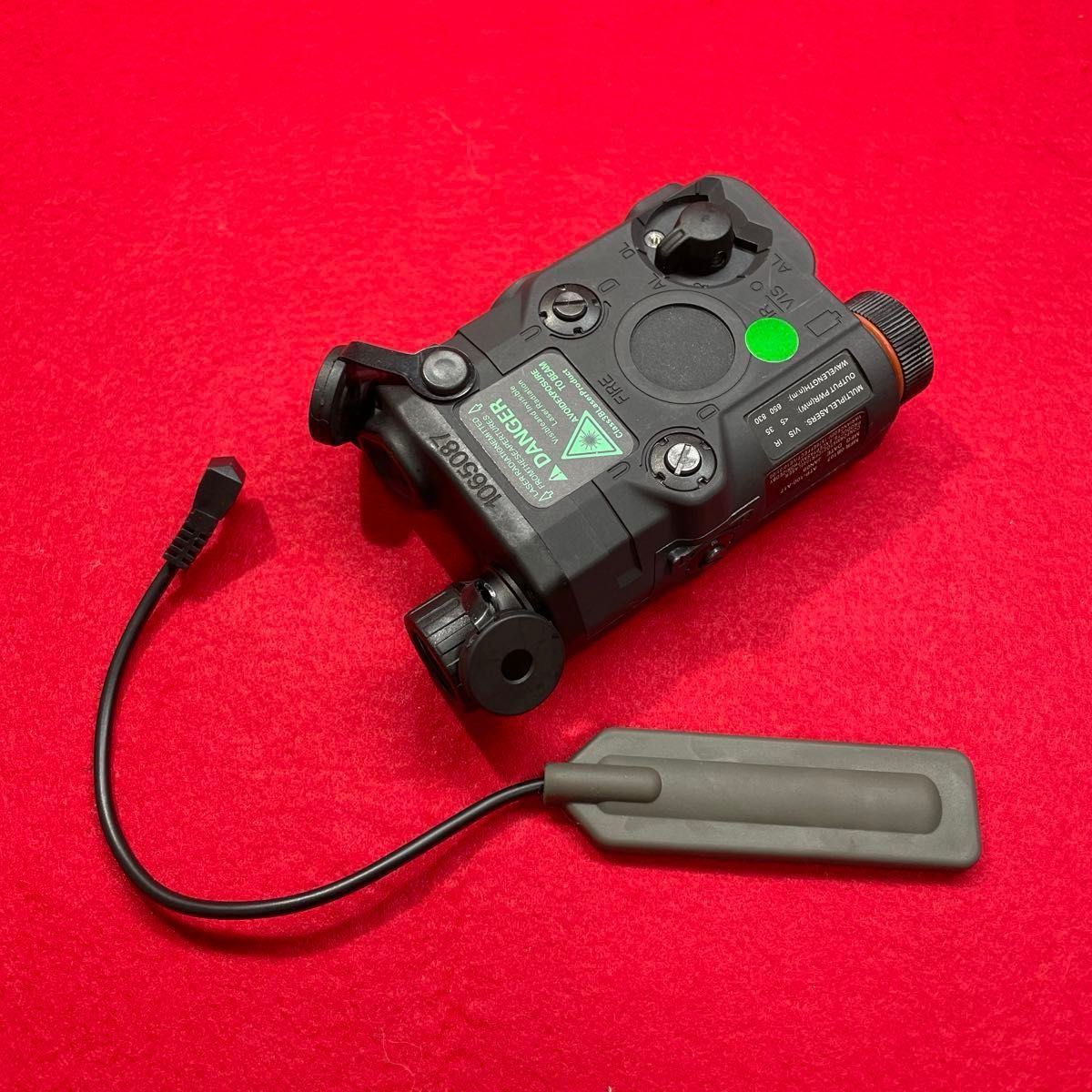 FMA製　Navy Seal LA-5 PE015 アップグレードバッテリーケース　LEDイルミネーター＆緑レーザー　