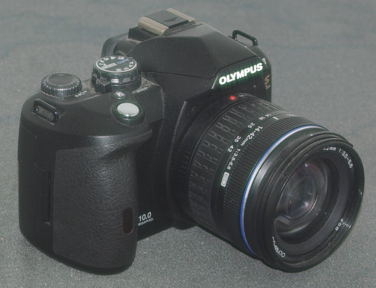 OLYMPUS デジタル一眼レフカメラ E-510　1000万画素　14-42mm 2GB　動作未確認部分多々あり_画像1