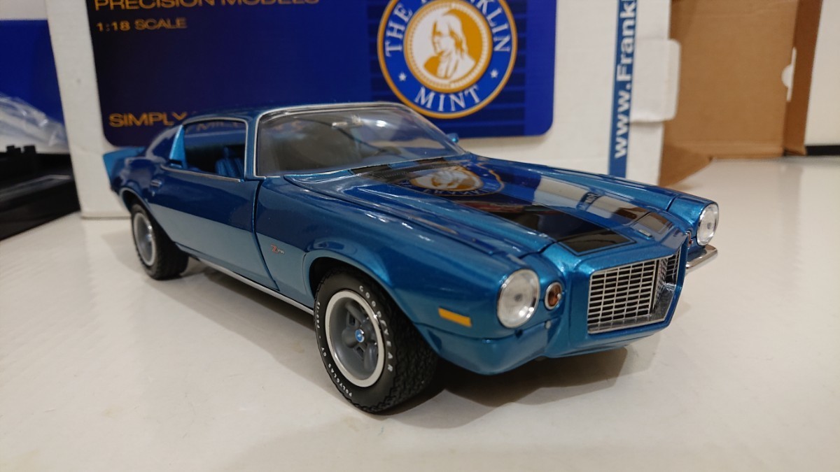 FRANKLIN MINT PRECISION MODELS 1970 Chevrolet Camaro Z/28 1/18 フランクリン ミント シボレー カマロ Z28 1/18 サメカマ ミニカー