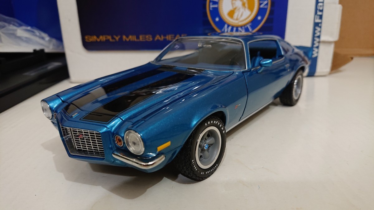 FRANKLIN MINT PRECISION MODELS 1970 Chevrolet Camaro Z/28 1/18 フランクリン ミント シボレー カマロ Z28 1/18 サメカマ ミニカー