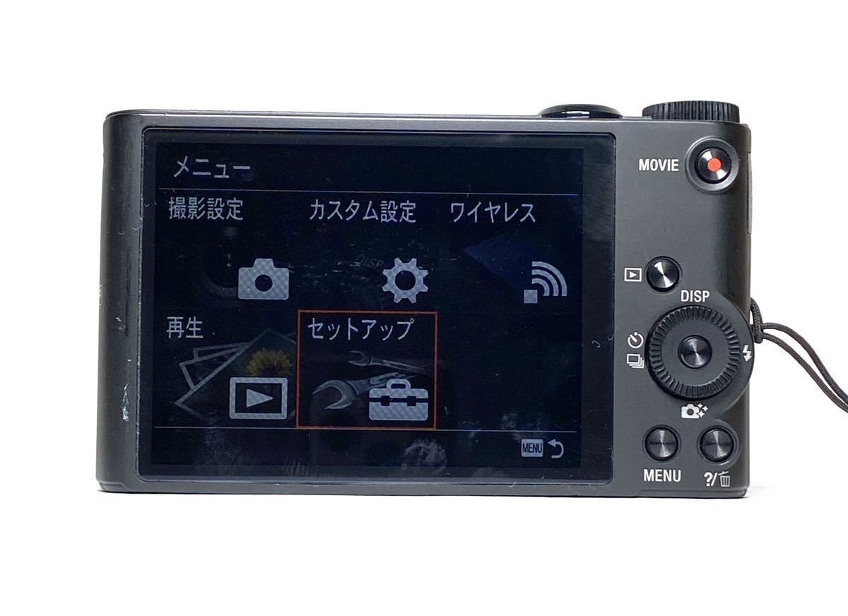 SONY ソニー Cyber-shot サイバーショット DSC-WX350 コンパクトデジタルカメラ Black Wi-Fi使用可_画像5