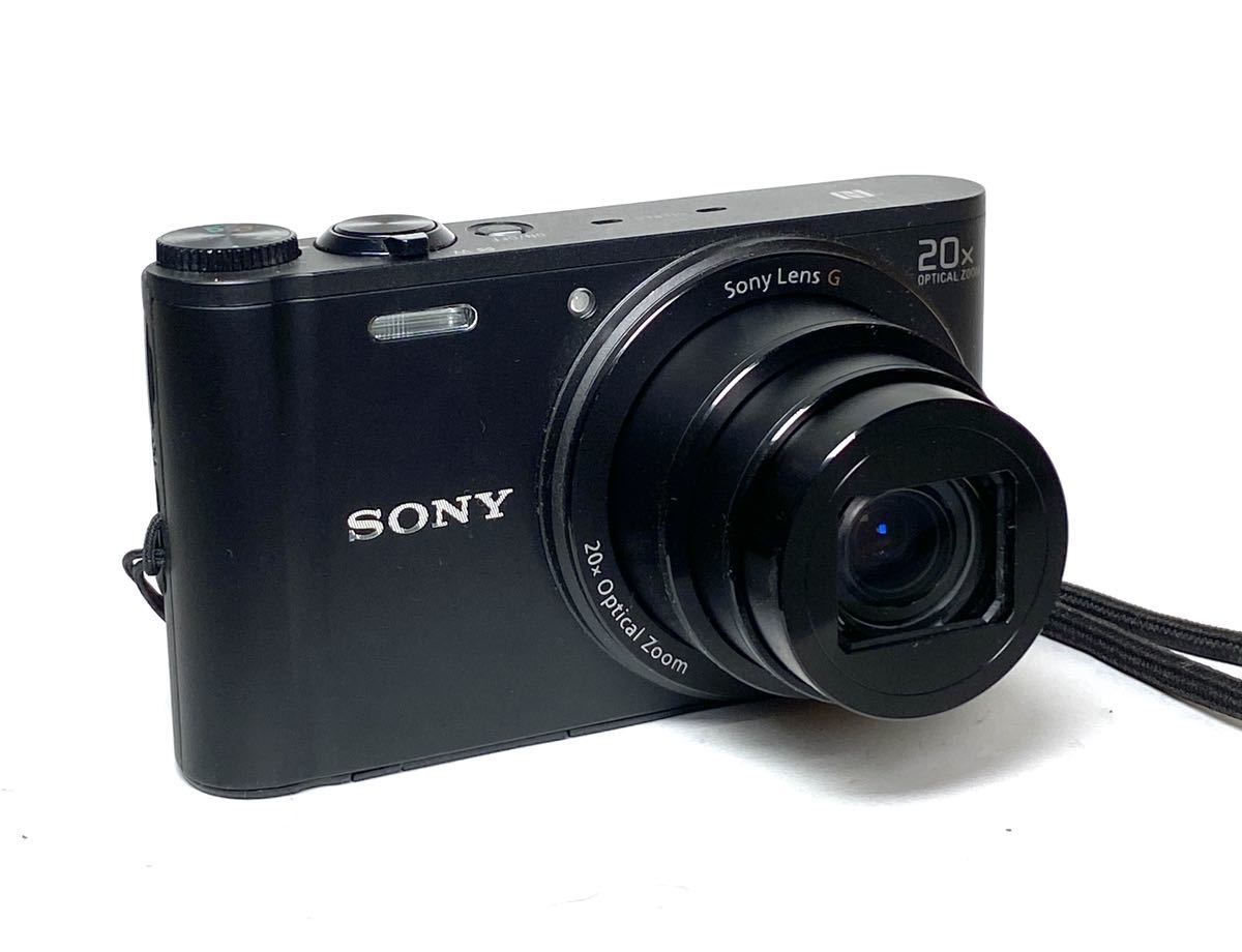 SONY ソニー Cyber-shot サイバーショット DSC-WX350 コンパクトデジタルカメラ Black Wi-Fi使用可_画像3