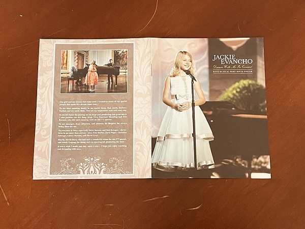 JACKIE EVANCHO Dream With Me in Concert Blu-ray ブルーレイ ジャッキーエバンコ ジャッキーエヴァンコ デイヴィッドフォスタ_画像4