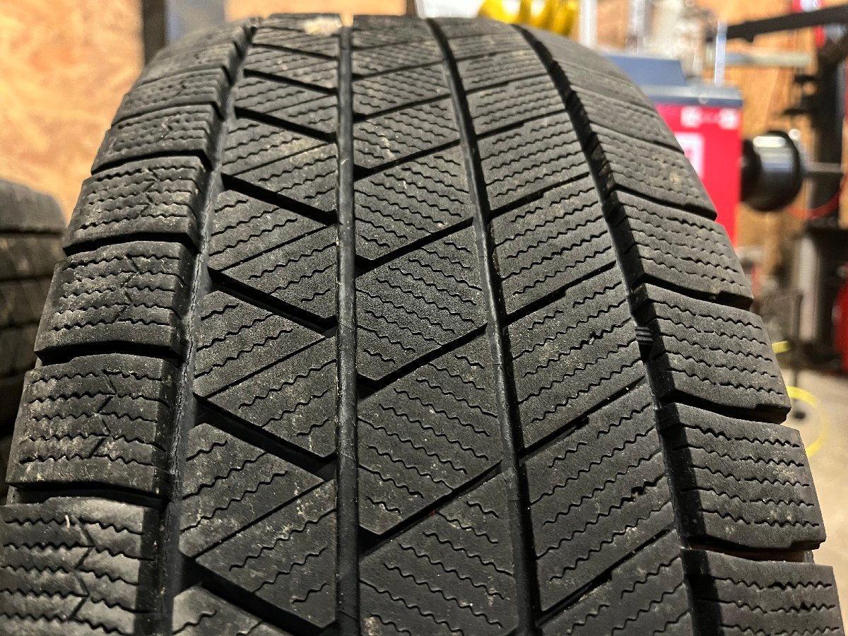 215/65R16 BRIDGESTONE BLIZZAK VRX3 2022年製 バリ山 スタッドレスタイヤ 4本セット K_画像5