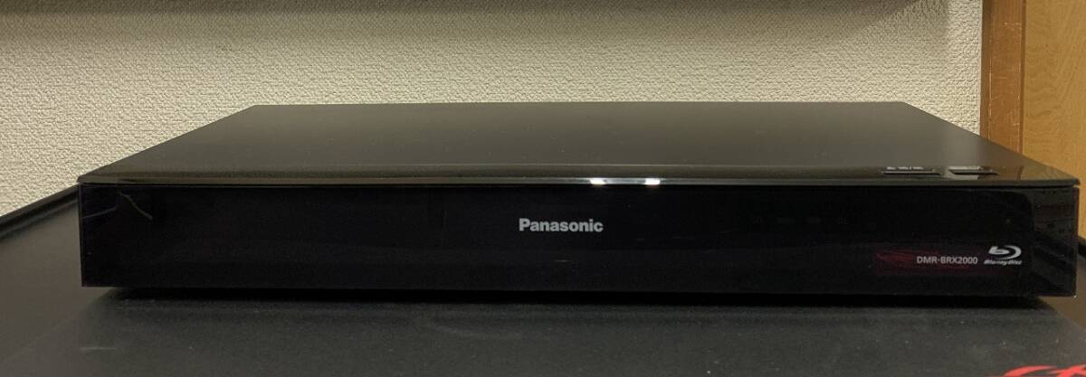 Panasonic　パナソニック　DMR-BRX2000　ブルーレイ・DVDレコーダー　映像機器　ジャンク品　①_画像2