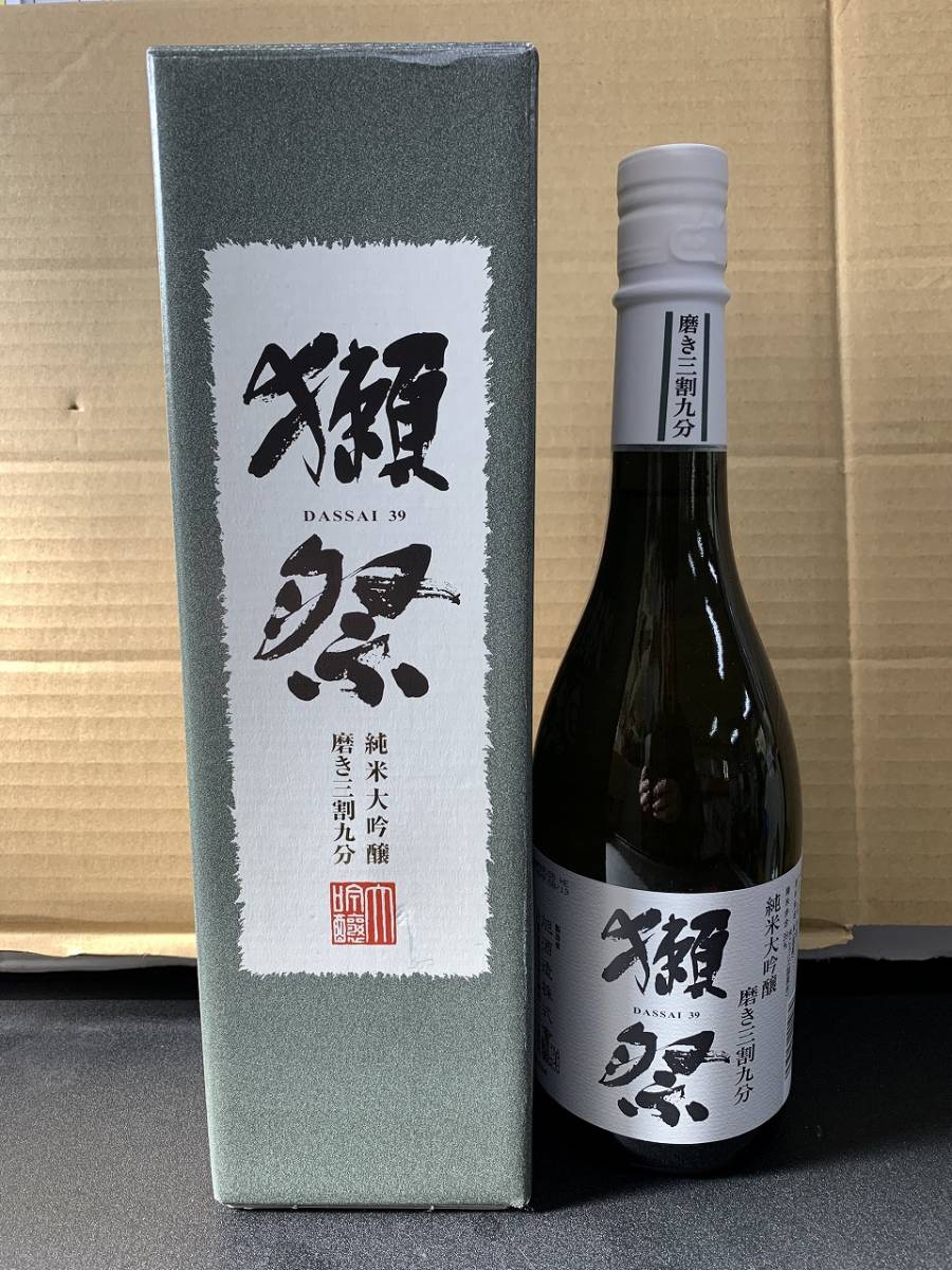 未開栓　旭酒造株式會社　獺祭　磨き三割九分　純米大吟醸　清酒　16度　720　お酒　元箱付き　①_画像1