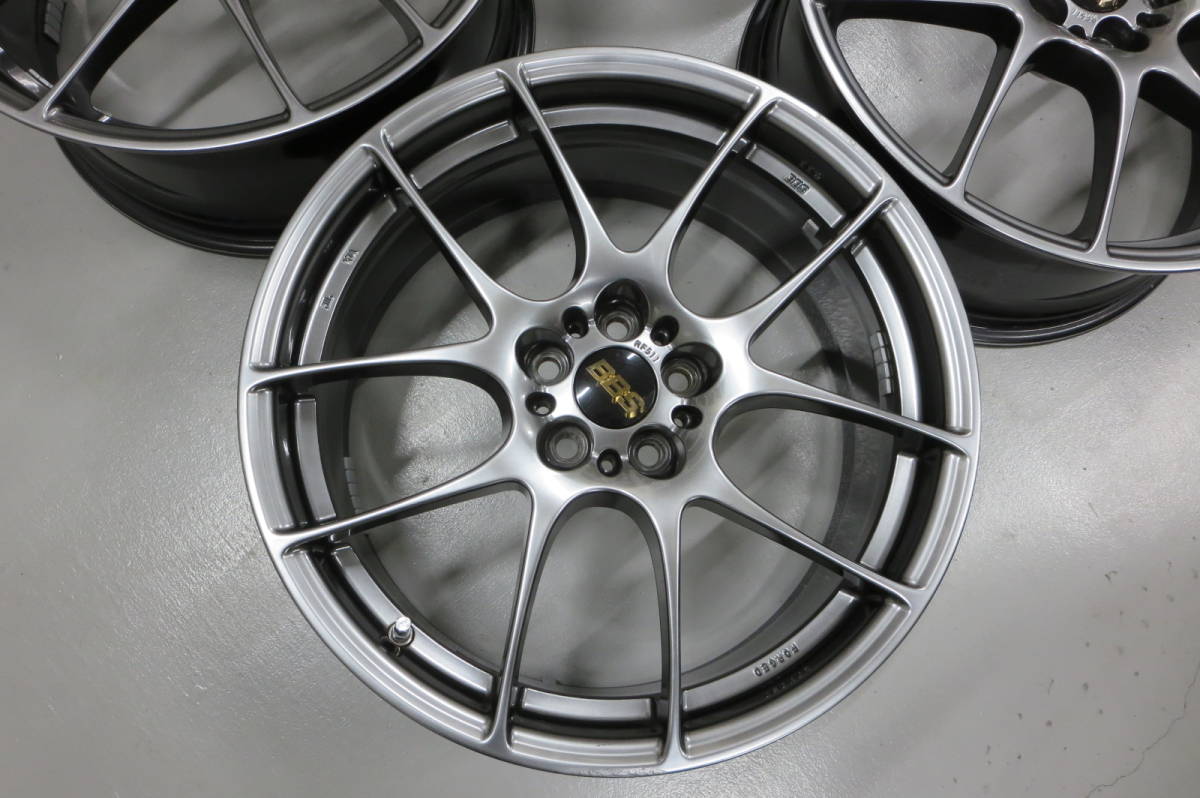  free shipping equipped beautiful goods present goods 18×7.5J BBS RF511 forged FORGED 5H PCD 100 +48 Prius Legacy Levorg BRZ 86 Sienta Lexus CT