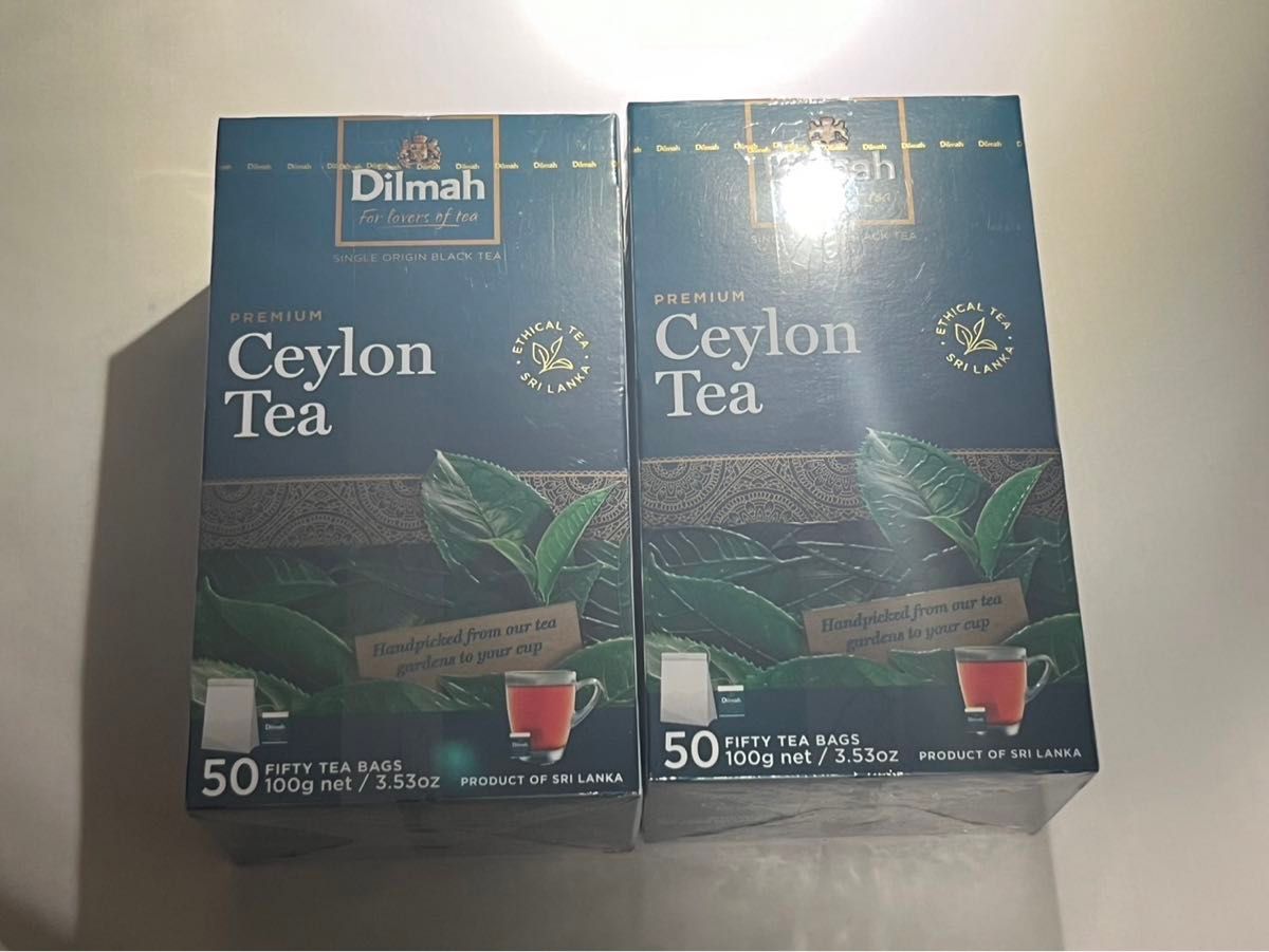 新品　Dilmah ディルマ　紅茶 スリランカ　セイロンティ セイロン　4箱セット ディルマ紅茶