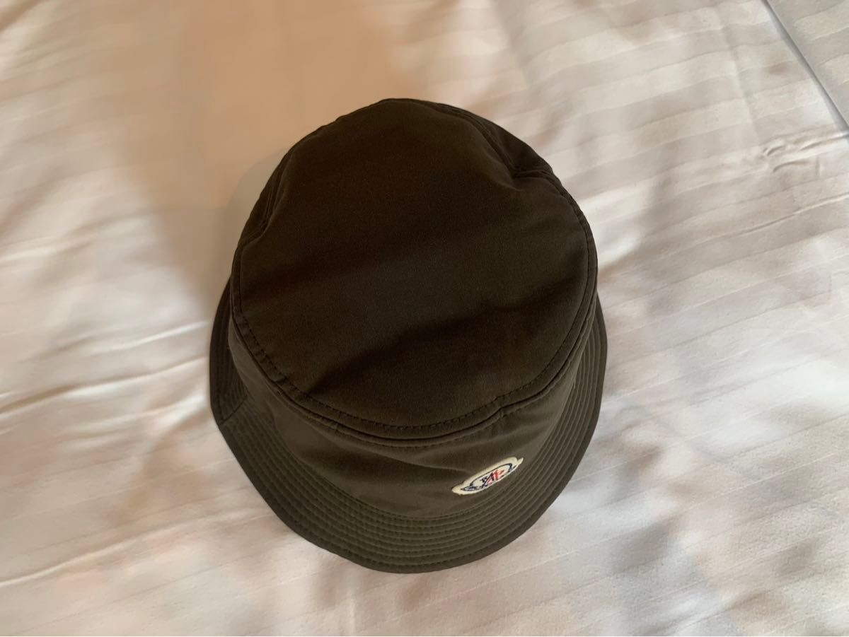 新品　MONCLER モンクレール　バケットハット　メンズ カーキ ハット 帽子