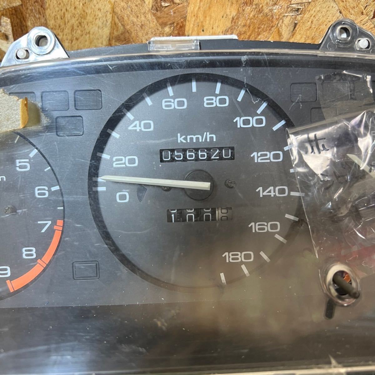 ホンダ EG4 シビック 純正 メーター スピードメーター タコメーター ODOメーター パネル HONDA civic 56,620km EG6 EG8 EG9 K019_画像3