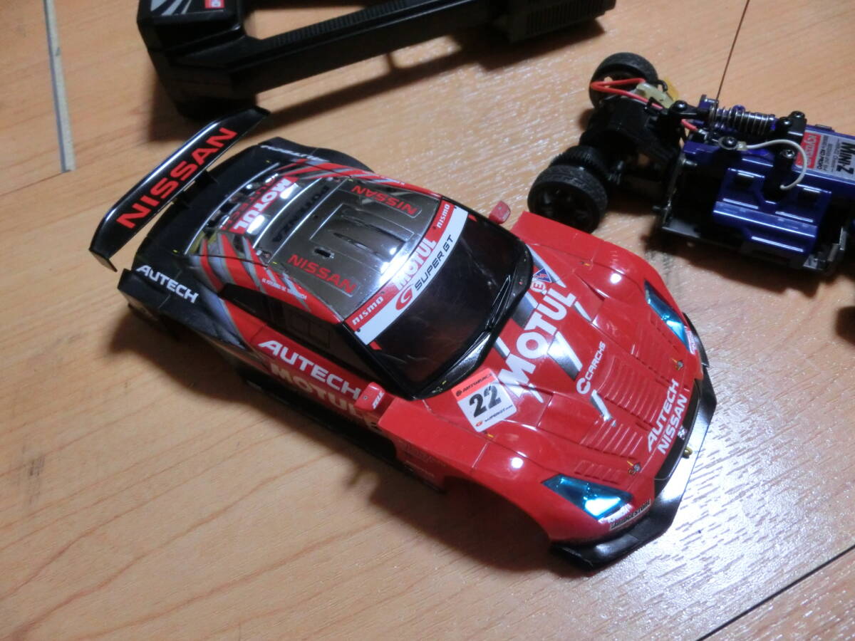 ★京商ミニッツレーサー★MR-02 ★ニッサンGT-R★プロポセット★動作品_画像4