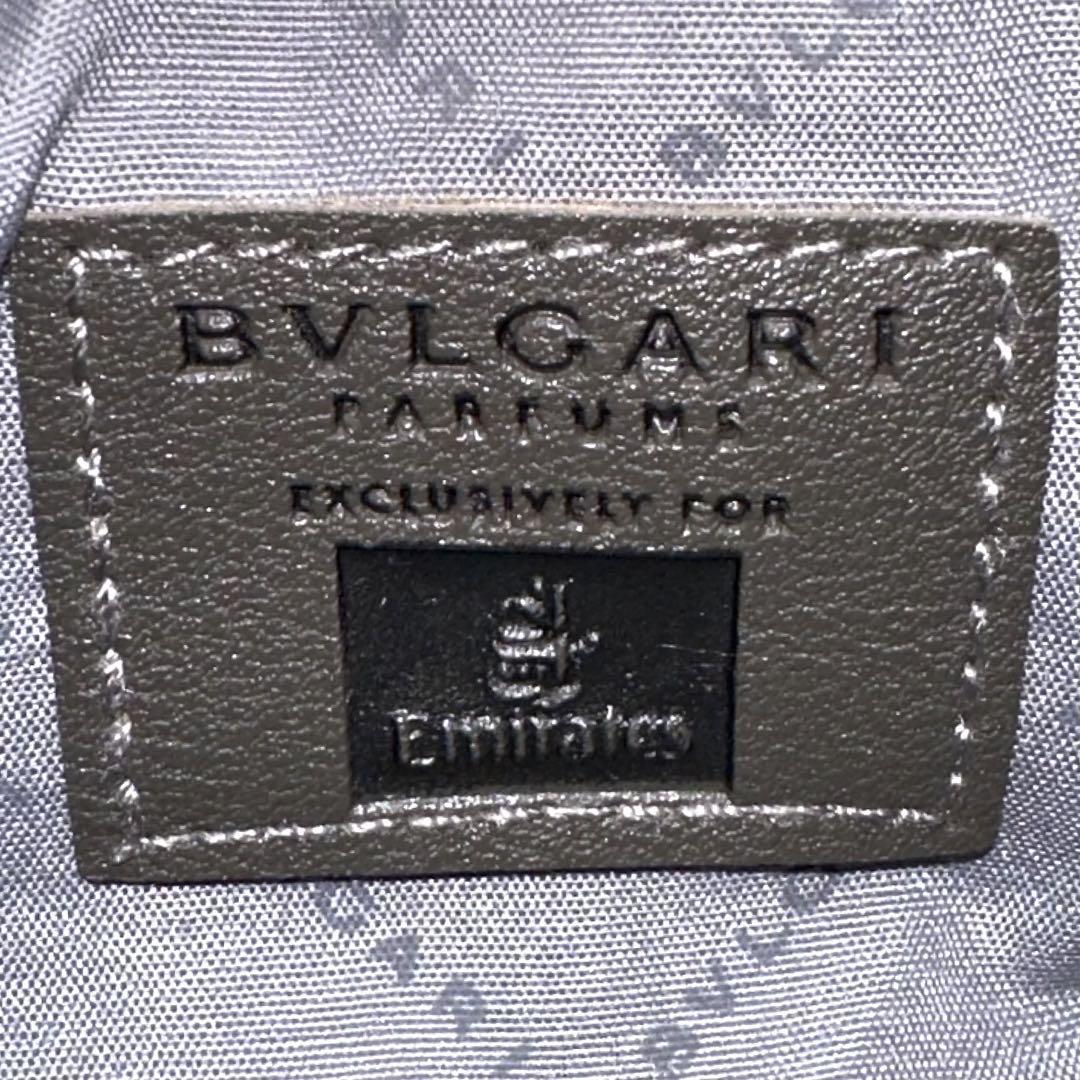 BVLGARI ブルガリ ポーチ 小物入れ ロゴ金具 ワンポイントロゴ_画像10