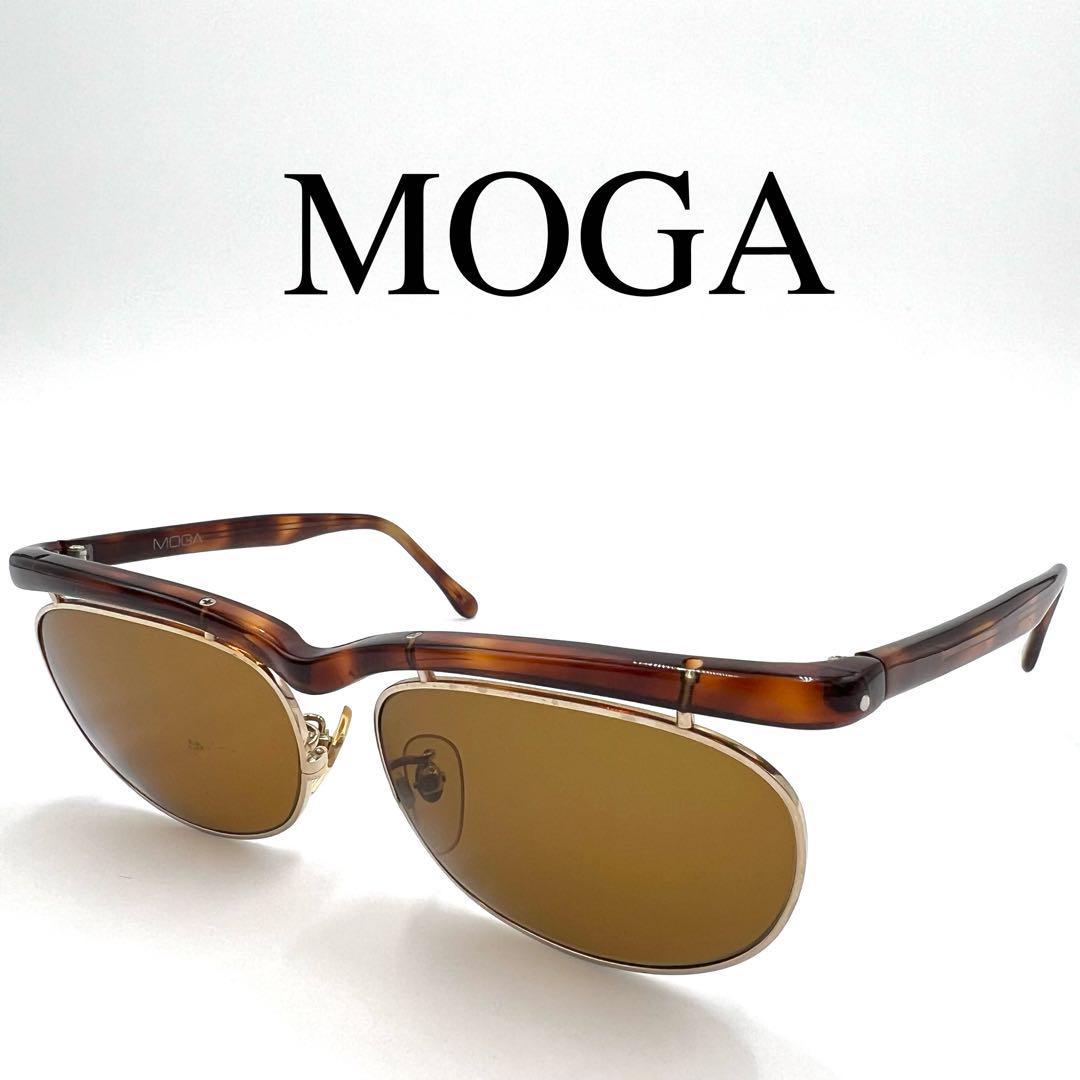 MOGA モガ サングラス メガネ ブロー サーモント ケース付き