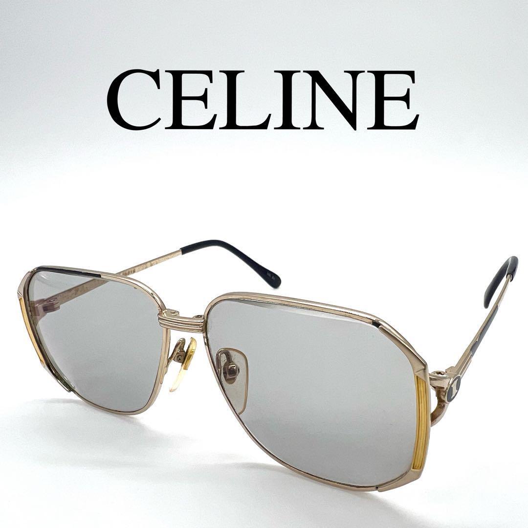 品質は非常に良い CELINE セリーヌ ケース付き マカダム CL-952 度入り