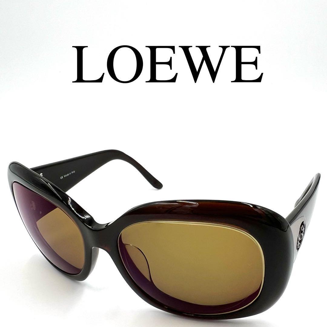 LOEWE ロエベ メガネ 眼鏡 度入り SLW665G アナグラム フルリム