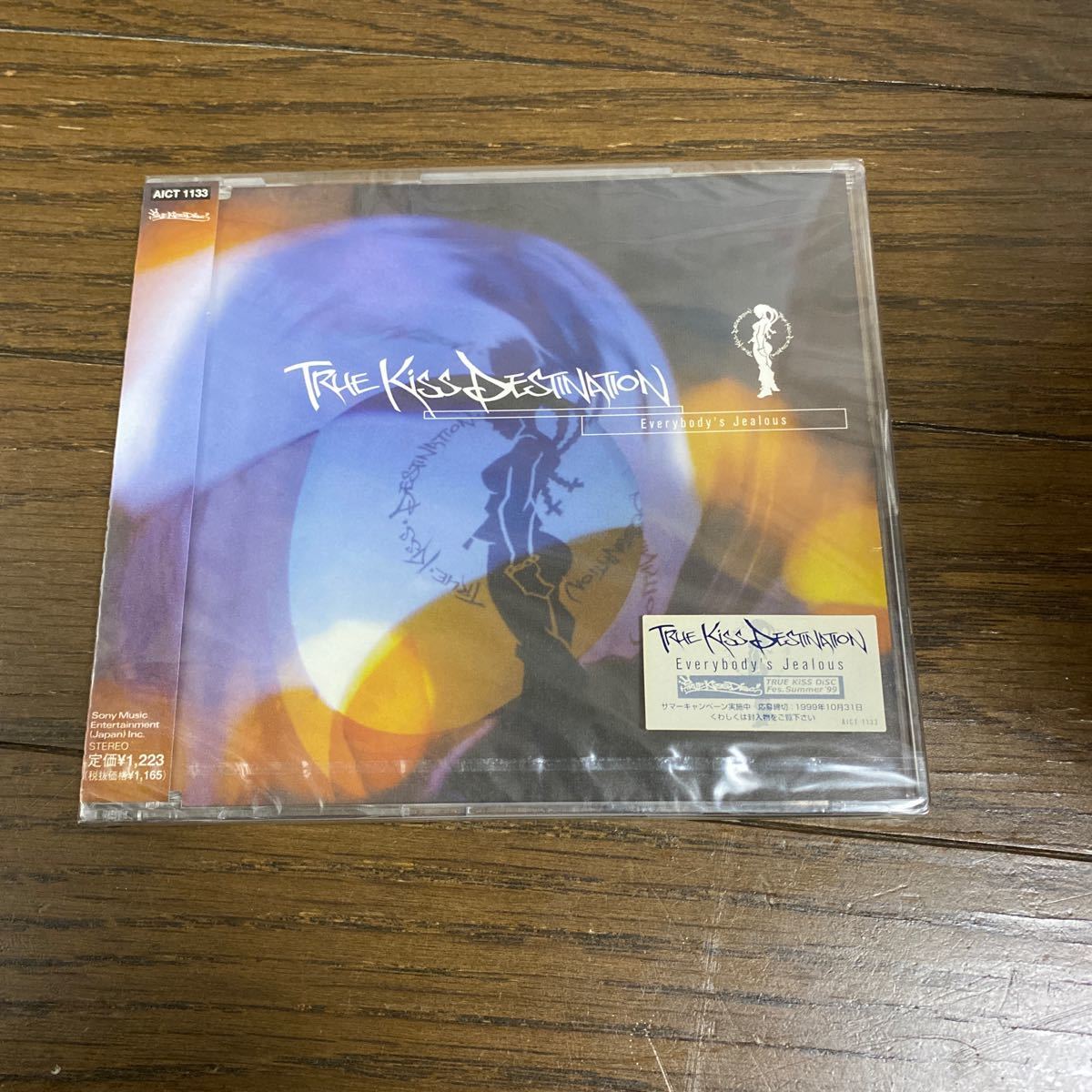 未開封品　デッドストック　倉庫保管品　CD TRUE KISS DESTINATION Everybody's Jealous AICT1133_画像1