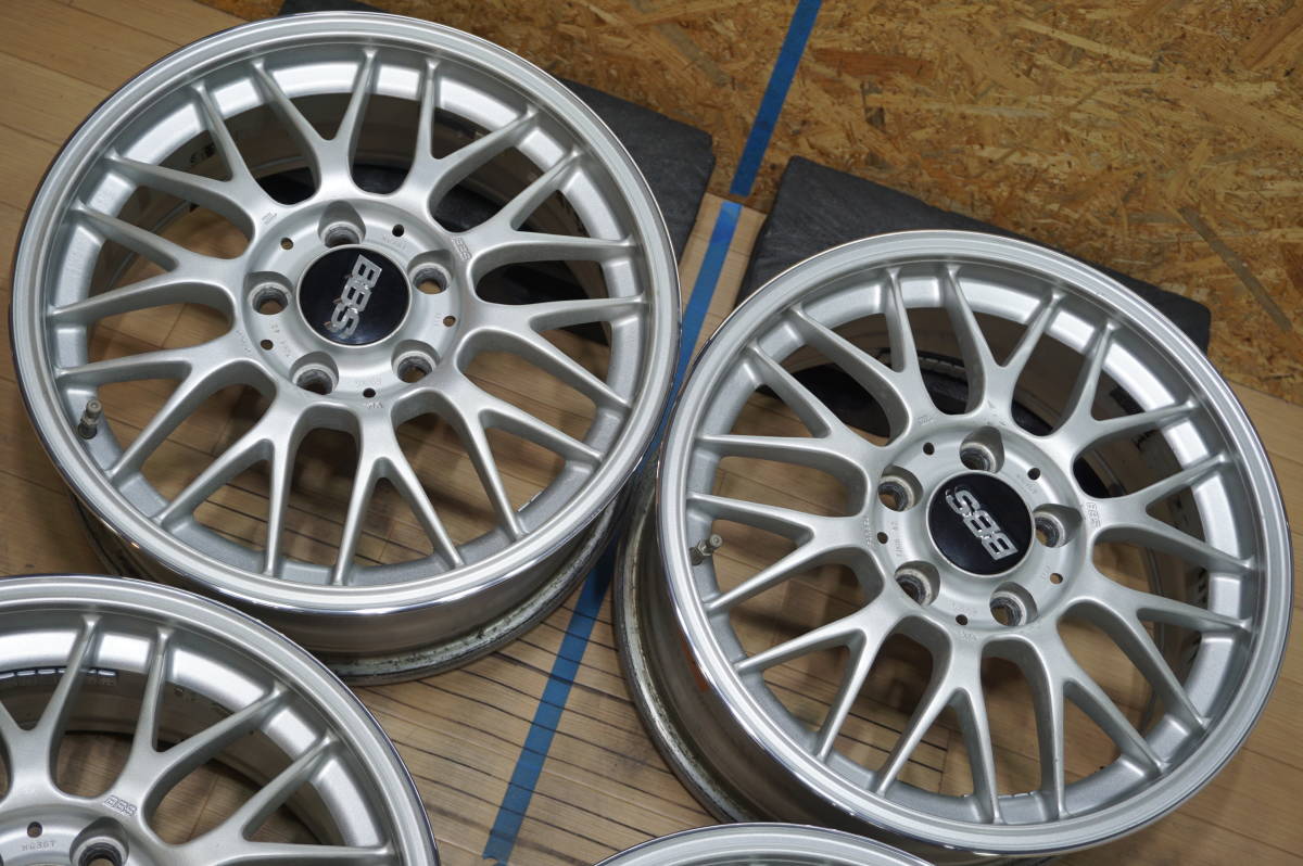 I1390【人気】BBS RG367 ☆ PCD114.3 7J+42 シビック スイフト ロードスター ( TE37_画像2