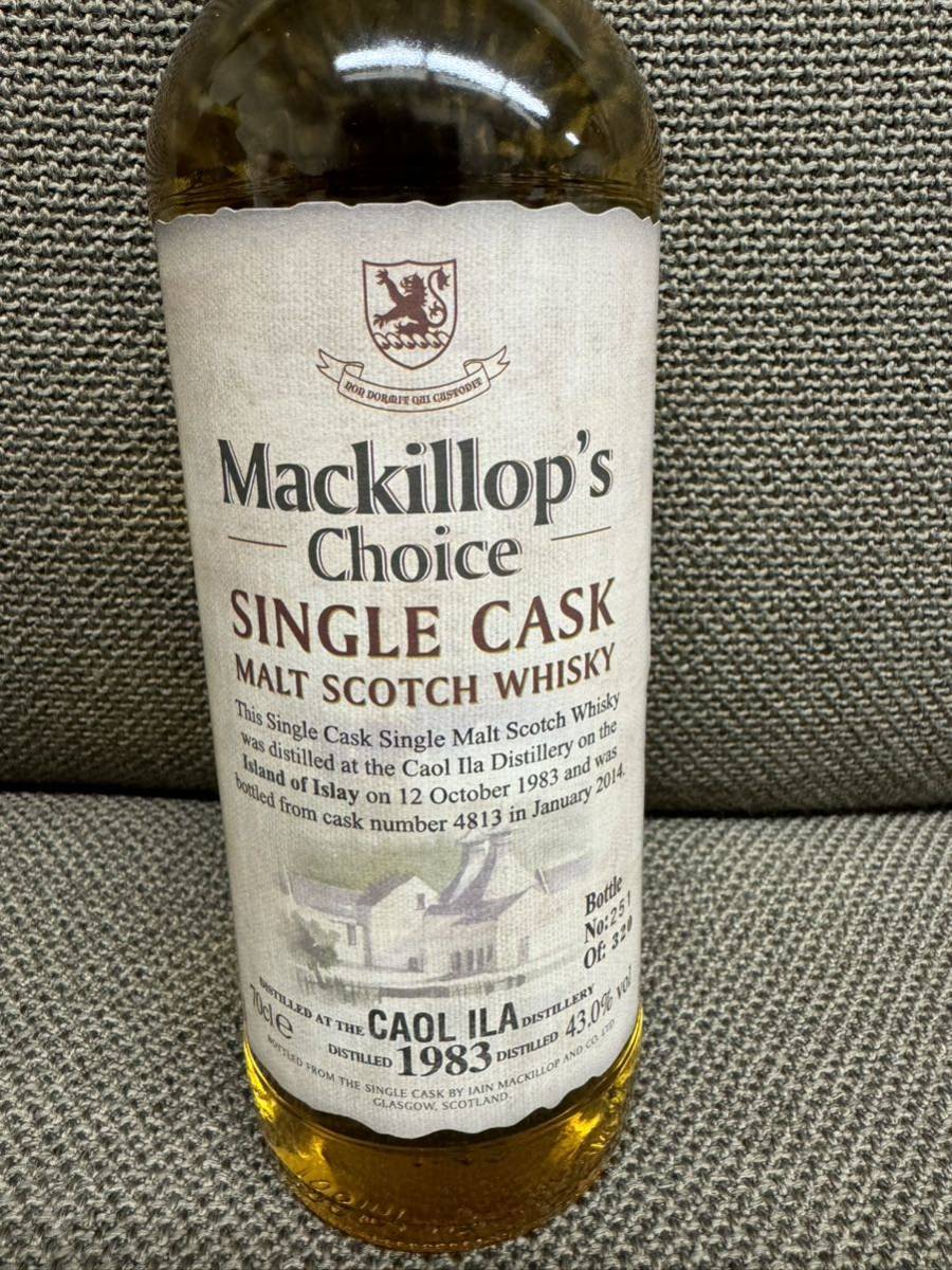 カリラ 1983-2014 マキロップチョイス 700ml 43% Caol Ila _画像3