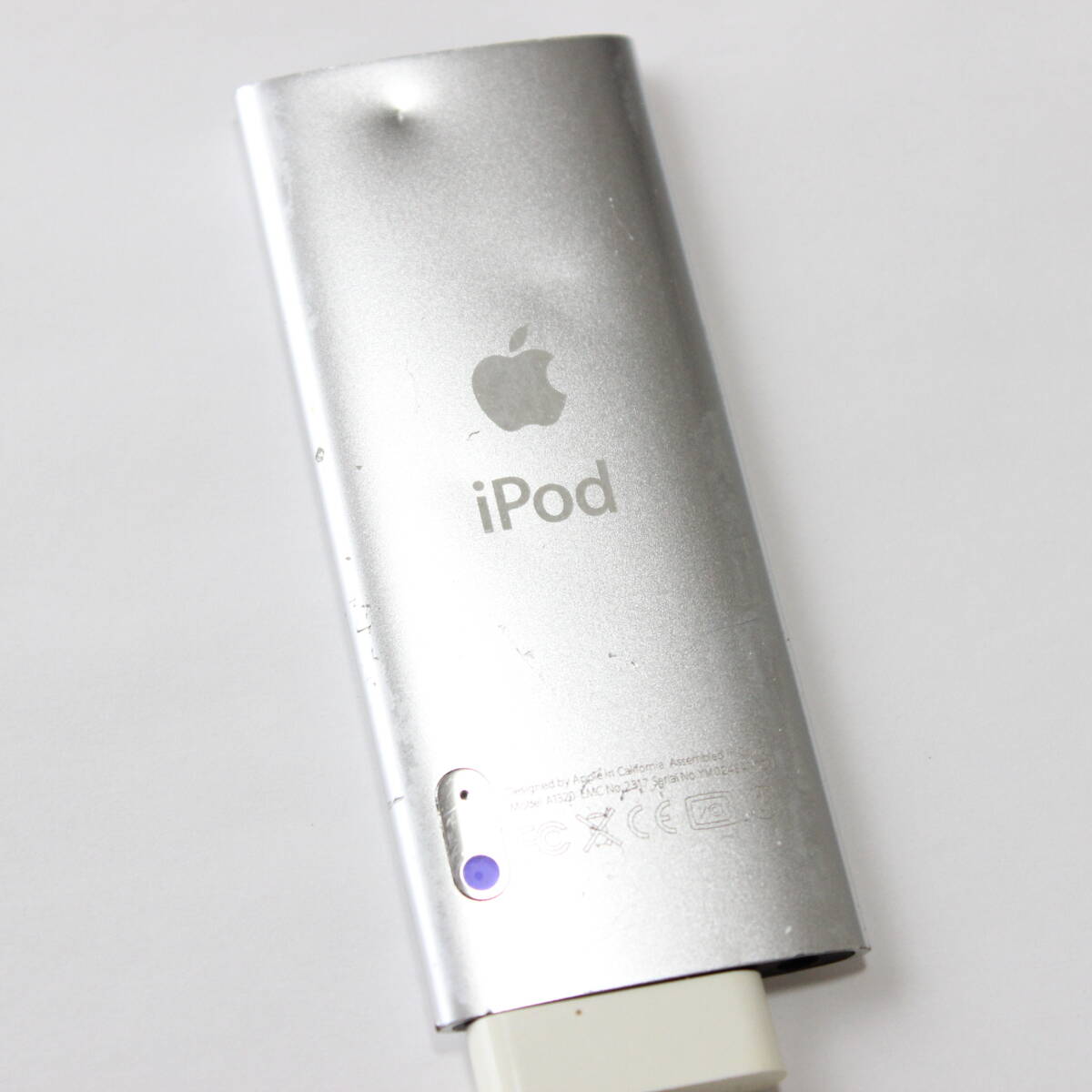 iPod nano 第5世代 16GB シルバー MC060J #13794_画像2