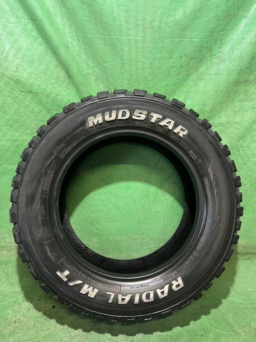 215/65R16C 109/107R 8P.R MUDSTAR RADIAL M/Tタイヤ　1本 2021年製_画像1