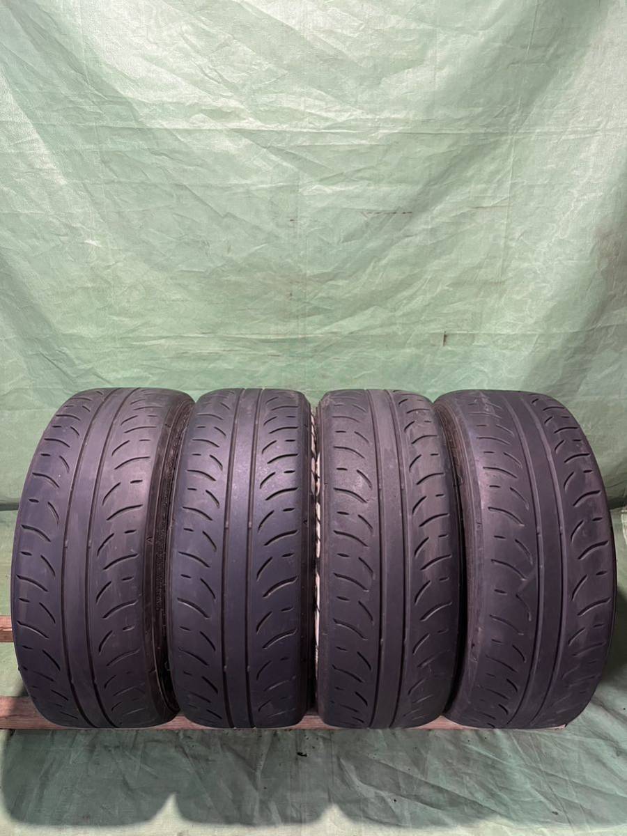 195/55R15 85V DUNLOP DIREZZAタイヤ 4本 2021年製 送料無料_画像1