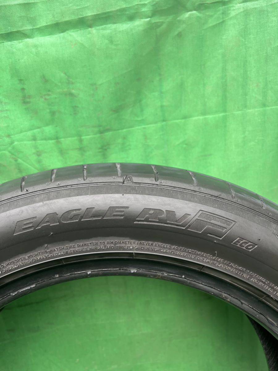 225/55R18 102V GOODYEAR EAGLE RVFタイヤ 2本2020年製　送料無料_画像9