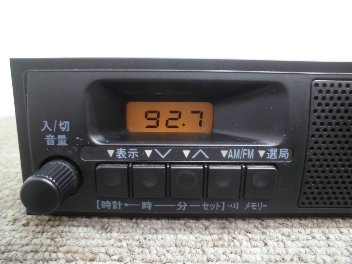 * Suzuki original 1DIN speaker built-in radio 39101-82M11 wide FM correspondence ASTI made 10R-05 8705 240221 *