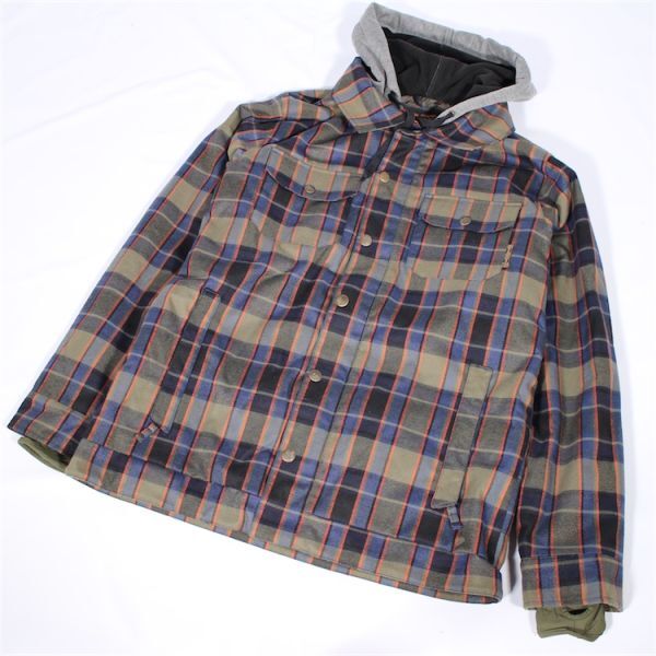 美品 12-13 BURTON Hackett JKT M バートン メンズ スノーボード ウェア ジャケット スノボ 型落ち #C fhcp001