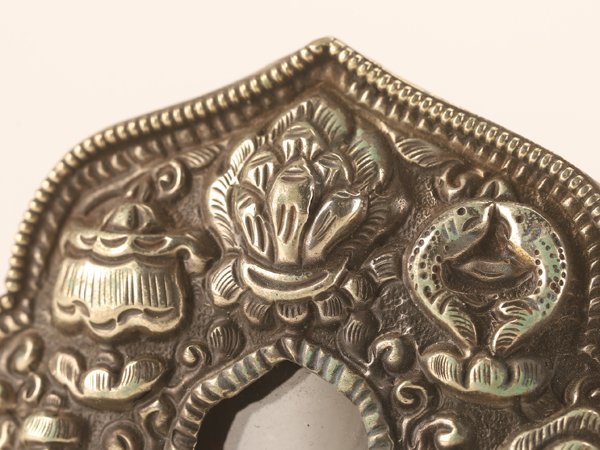 【流】密教法具 銅製 チベット仏 鞄 TR041_画像2